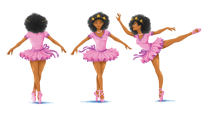 Looking for an illustrator to create a young ballerina! | Illustration Design by SangBlater