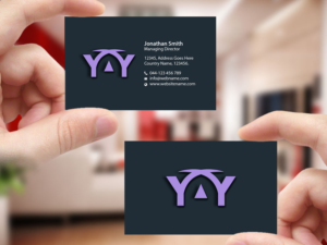 Business Card Design by Creations Box 2015 for YAY | Design: #12287074