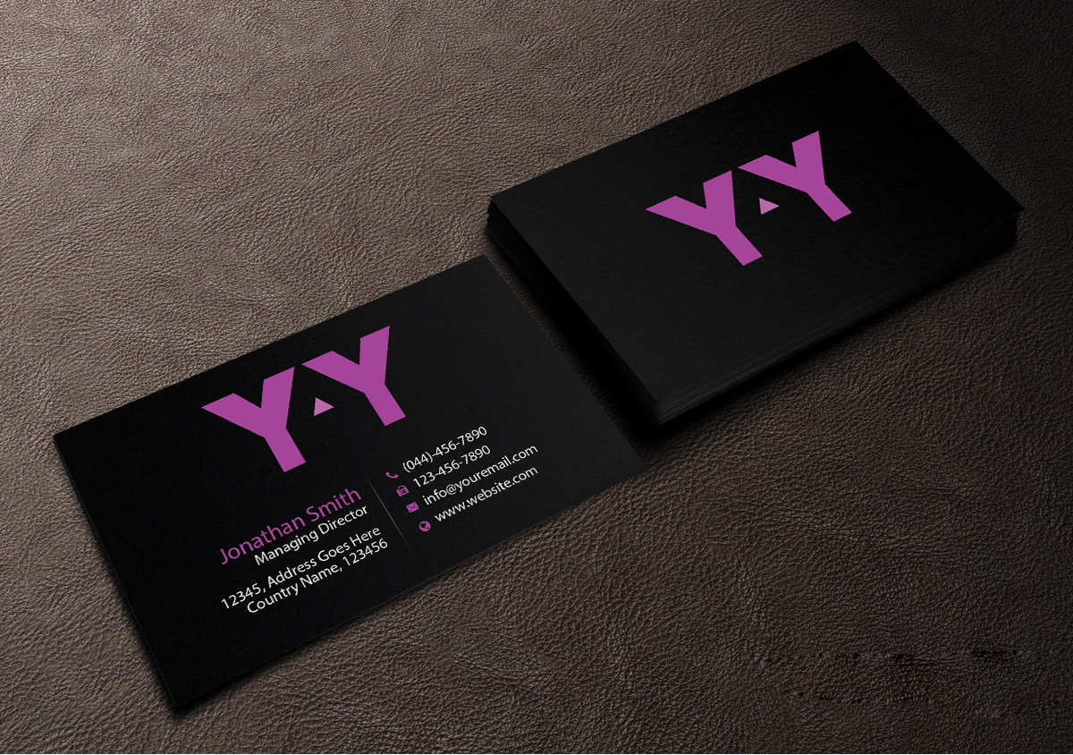 Diseño de Tarjeta de Presentación por Creations Box 2015 para YAY | Diseño #12287174