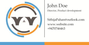 Business Card Design by sithija pahan