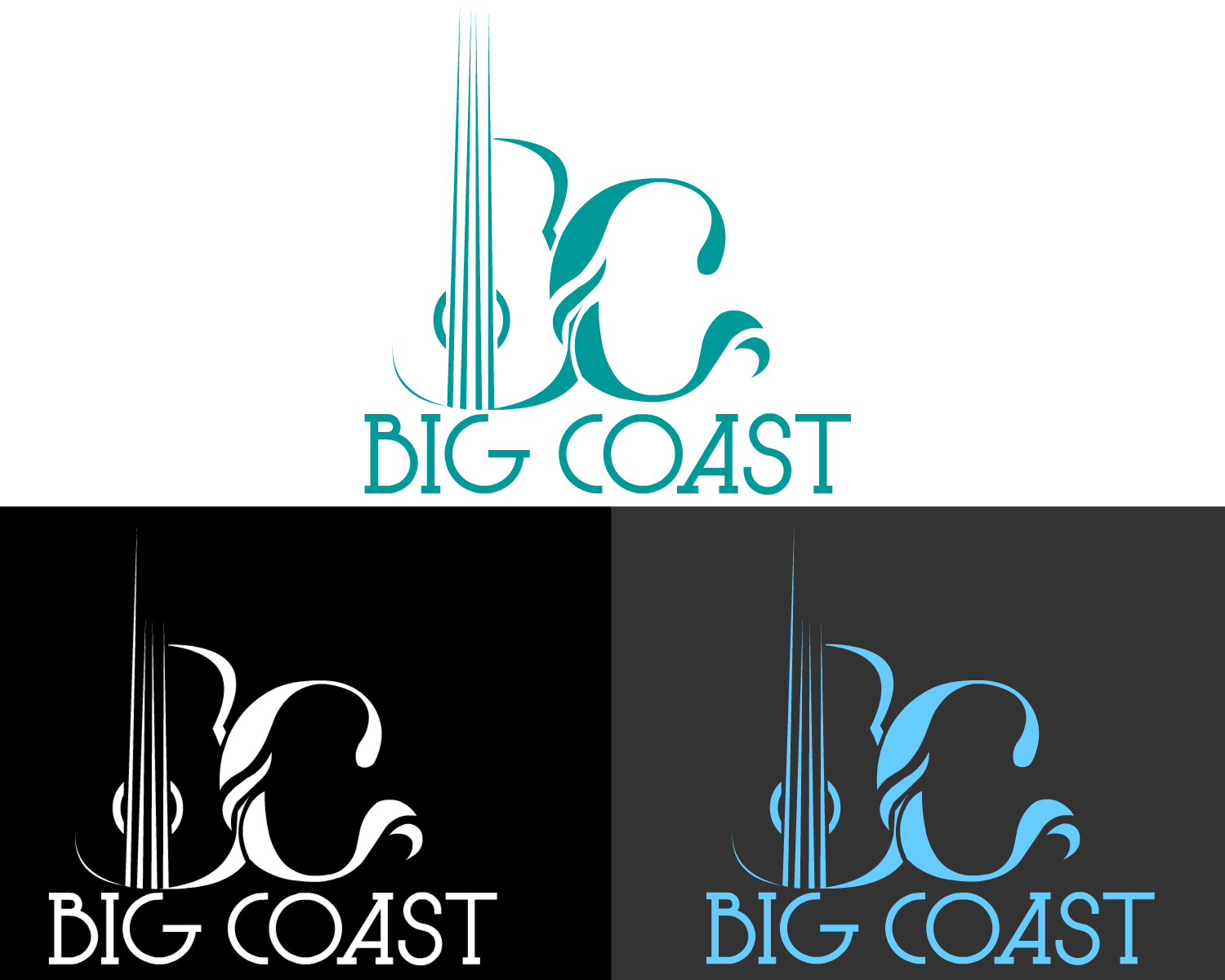 Logo Design by Vion for Big Coast | Design #12250569