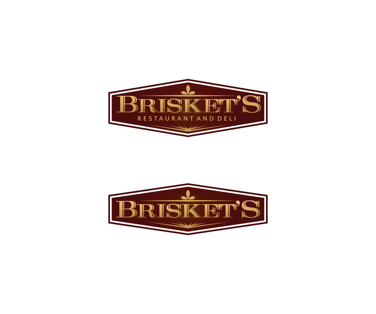 Logo-Design von moisesf für Briskets Restaurant & Deli  | Design #12277467
