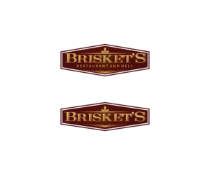 Logo Design by moisesf for Briskets Restaurant & Deli  | Design #12277467