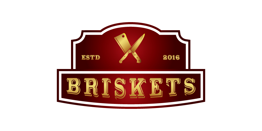 Logo Design by debdesign for Briskets Restaurant & Deli  | Design #12290231