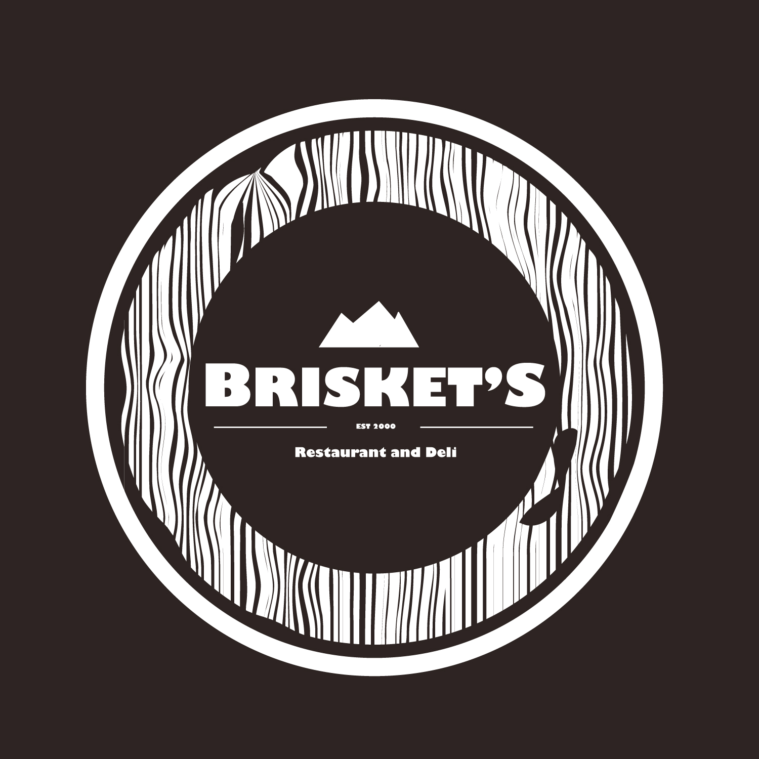 Logo Design by russmanilads for Briskets Restaurant & Deli  | Design #12254396