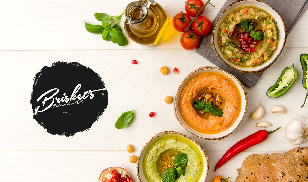 Logo Design by Parry PRK for Briskets Restaurant & Deli  | Design #12330702