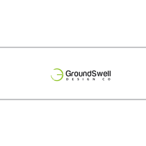 Diseño de Logo por Tere G artwork para GroundSwell Design Co | Diseño #12252207