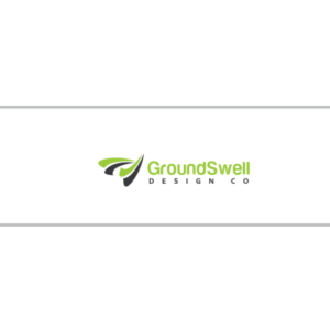 Diseño de Logo por Tere G artwork para GroundSwell Design Co | Diseño: #12252211