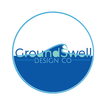 Logo-Design von Diana's designs für GroundSwell Design Co | Design #12352882