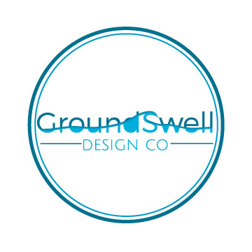 Logo-Design von Diana's designs für GroundSwell Design Co | Design #12362719