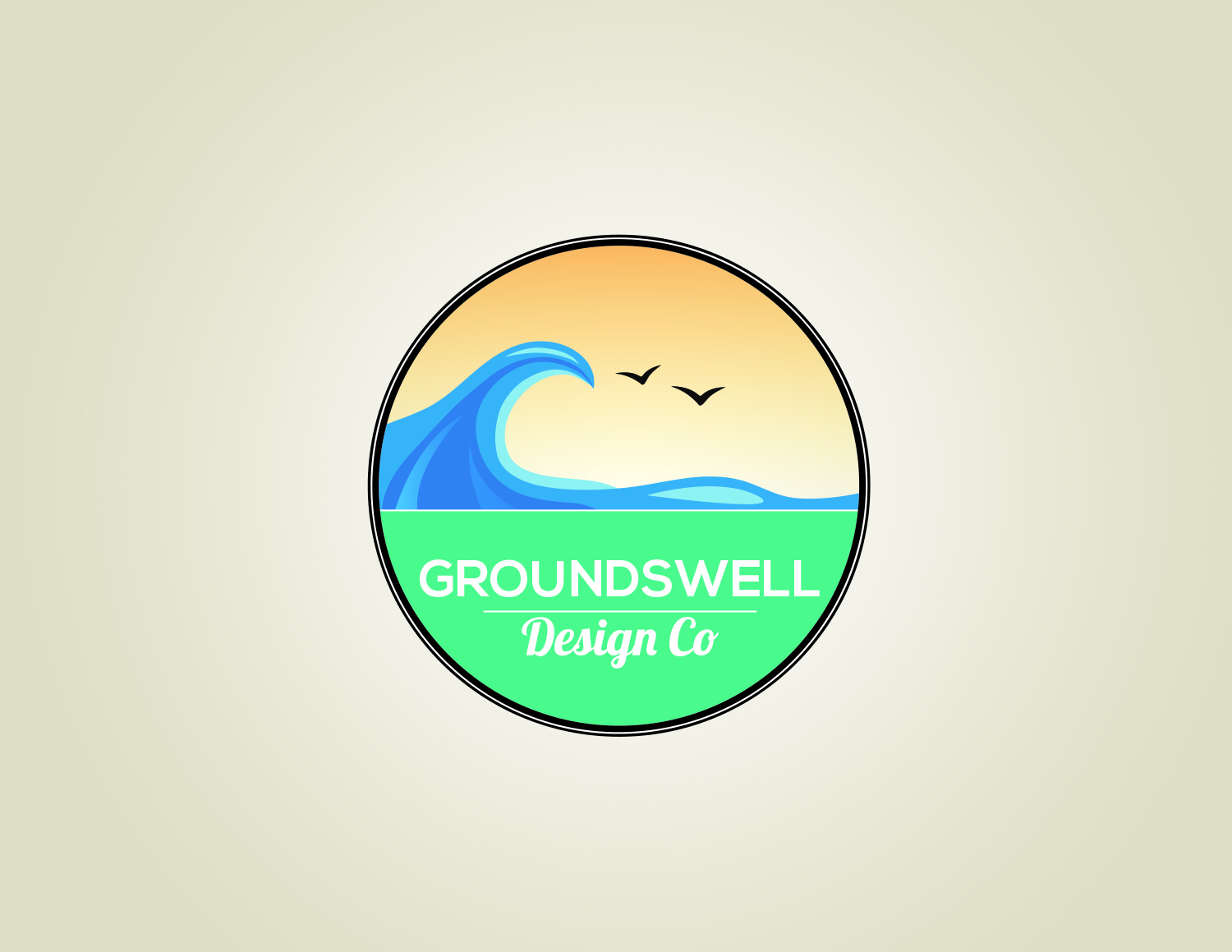 Logo Design by bojan.velevski for GroundSwell Design Co | Design #12287853
