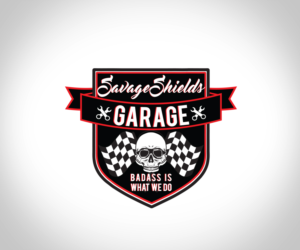 Logo Design by Zane_Graph_Design for Savage Shields Garage | Design: #12292966