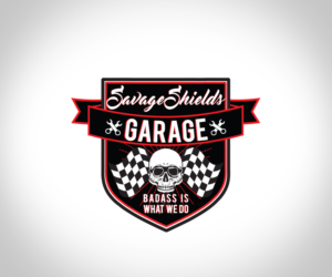 Logo Design by Zane_Graph_Design for Savage Shields Garage | Design: #12292967