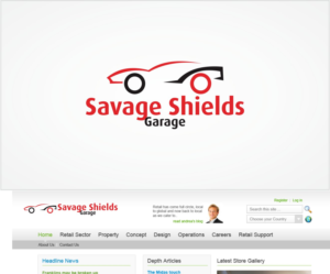 Logo Design by Paulsein for Savage Shields Garage | Design: #12309943