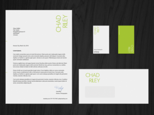 Stationery Design by HYPdesign for Chad Riley Director Photographer | Design: #12356217