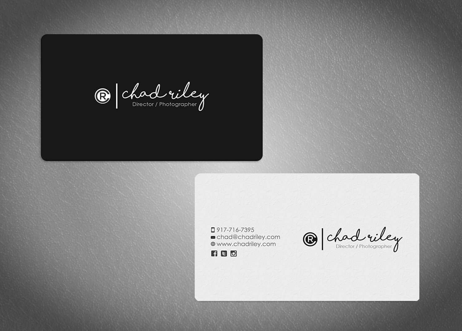 Stationery Design by Designs 2019 for Chad Riley Director Photographer | Design #12283296