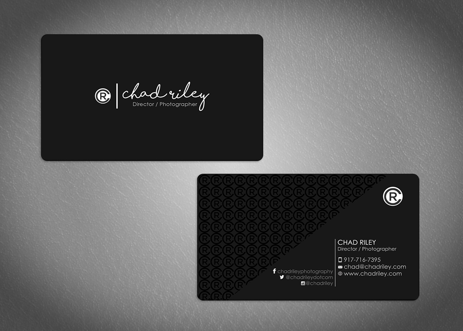 Stationery Design by Designs 2019 for Chad Riley Director Photographer | Design #12283310
