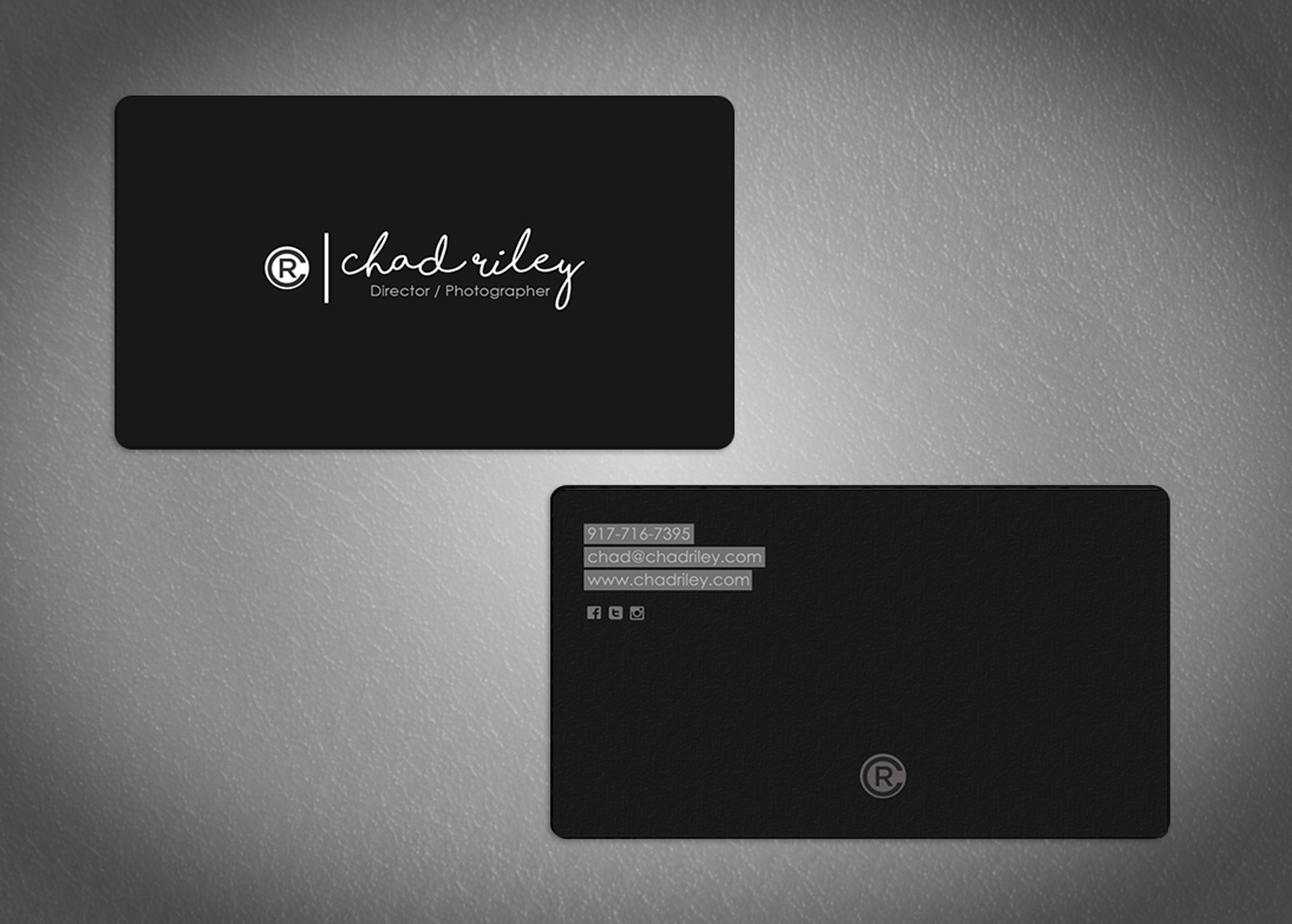 Stationery Design by Designs 2019 for Chad Riley Director Photographer | Design #12283412