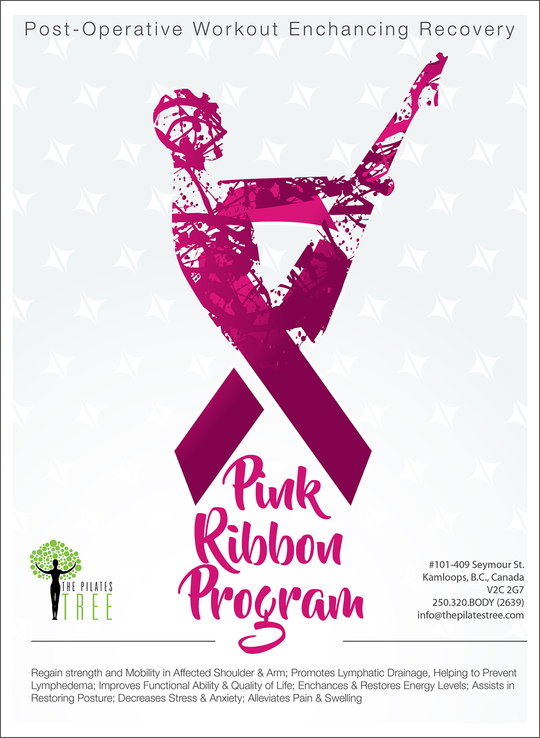 Poster Design by Synthesis for The Pilates Tree | Design #12369471