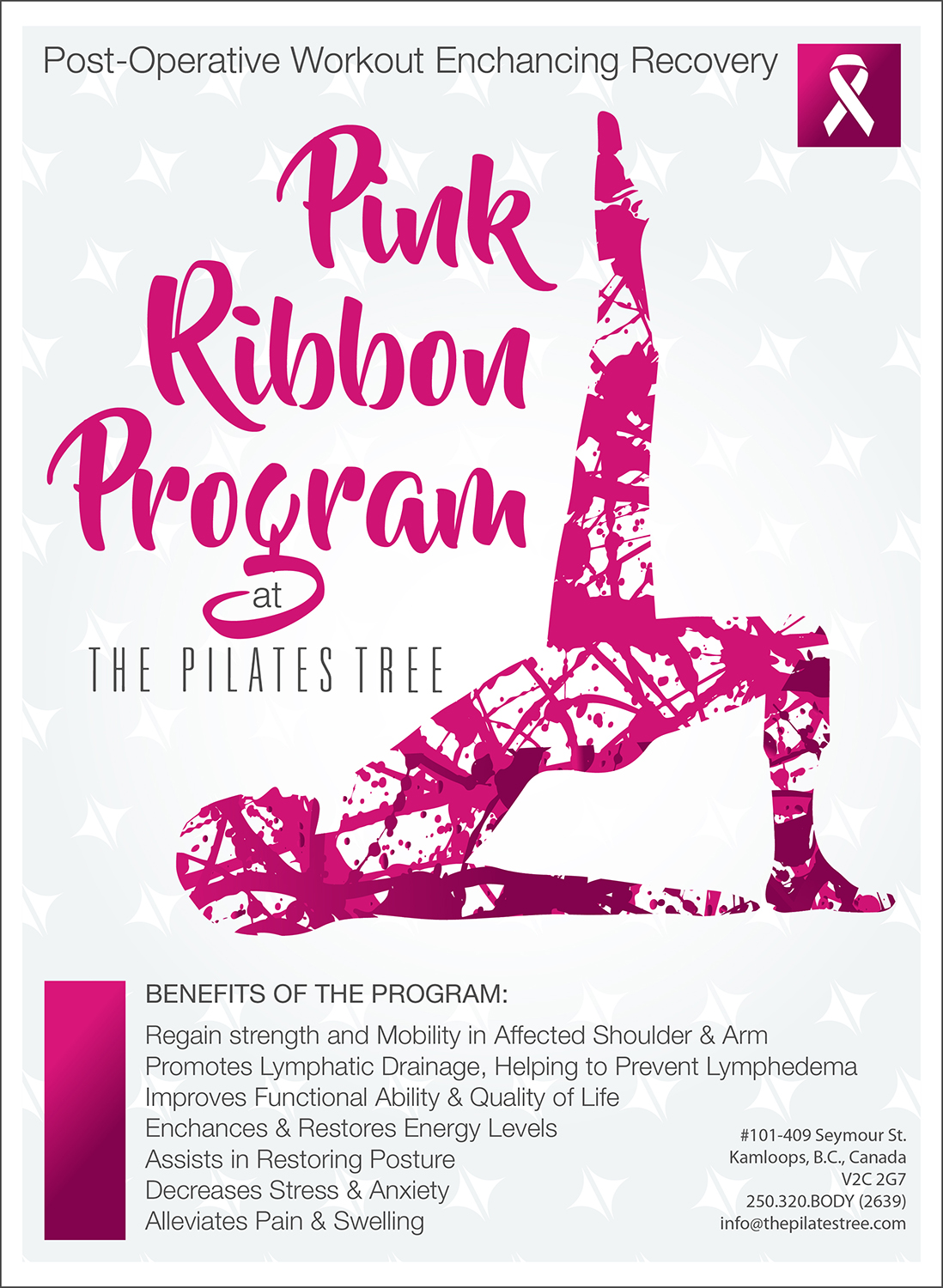 Poster Design by Synthesis for The Pilates Tree | Design #12369473