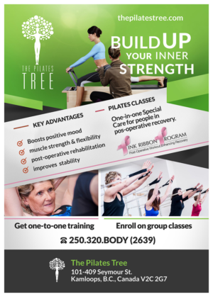 Poster Design by danstudio for The Pilates Tree | Design: #12396769