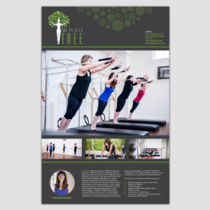 Poster Design by Awash for The Pilates Tree | Design: #12379530