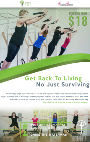 Poster Design by Drexen for The Pilates Tree | Design: #12299317