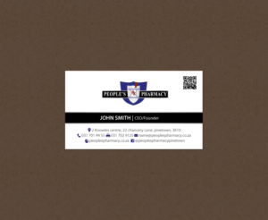 Business Cards Peoples Pharmacy | Business Card Design by chandrayaan.creative