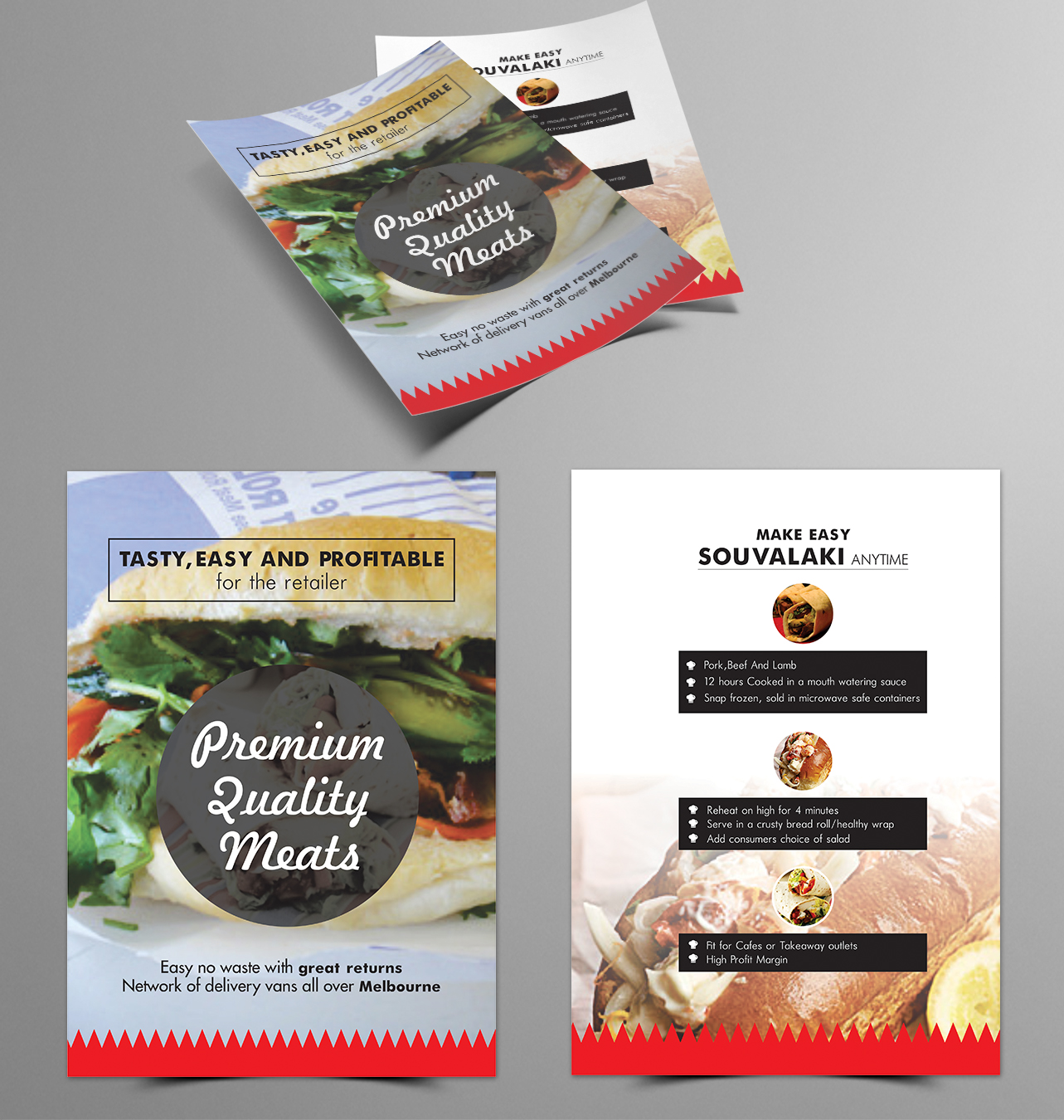 Flyer Design by ecorokerz for Premium Quality Meats | Design #12352692