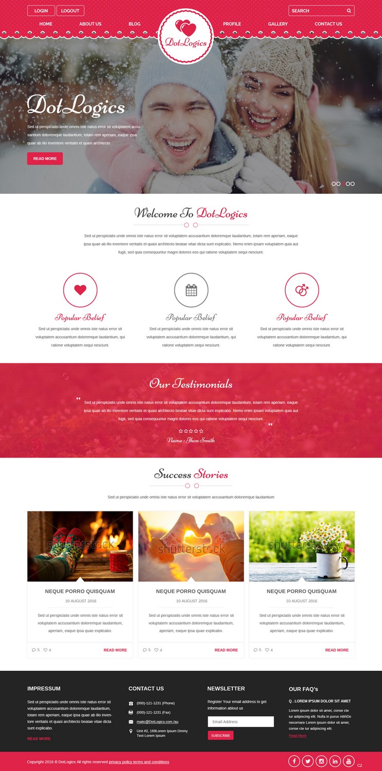 Web Design by pb for DotLogics Hungary Kft. | Design #12444815