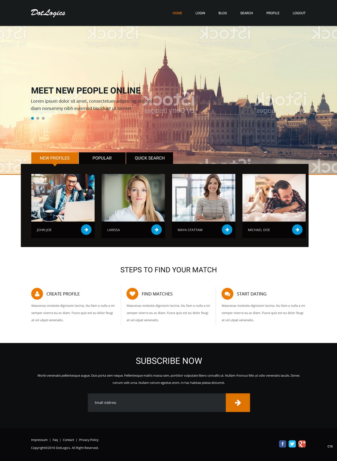 Web Design by pb for DotLogics Hungary Kft. | Design #12444816