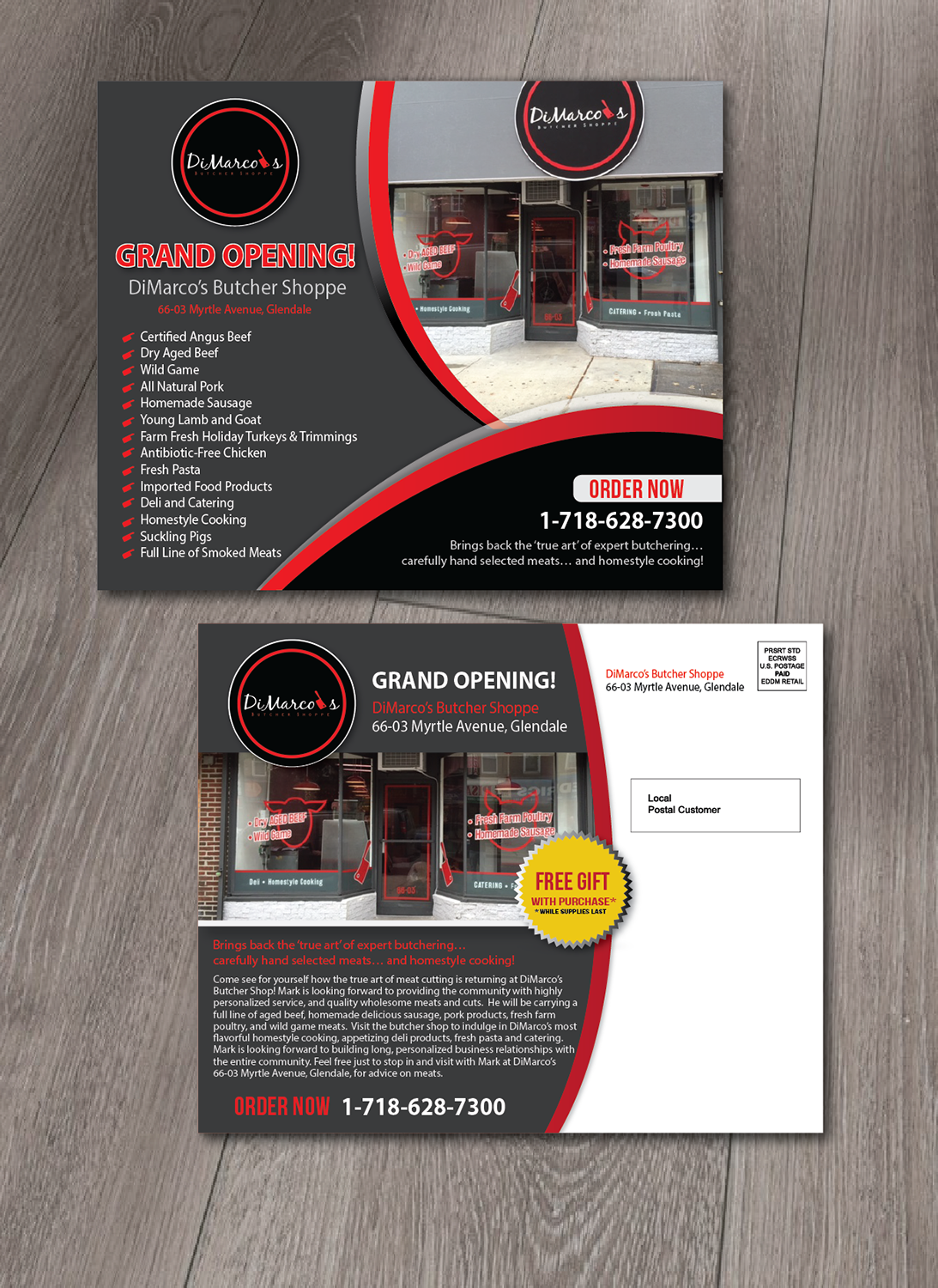 Postcard Design by alex989 for this project | Design #12260569