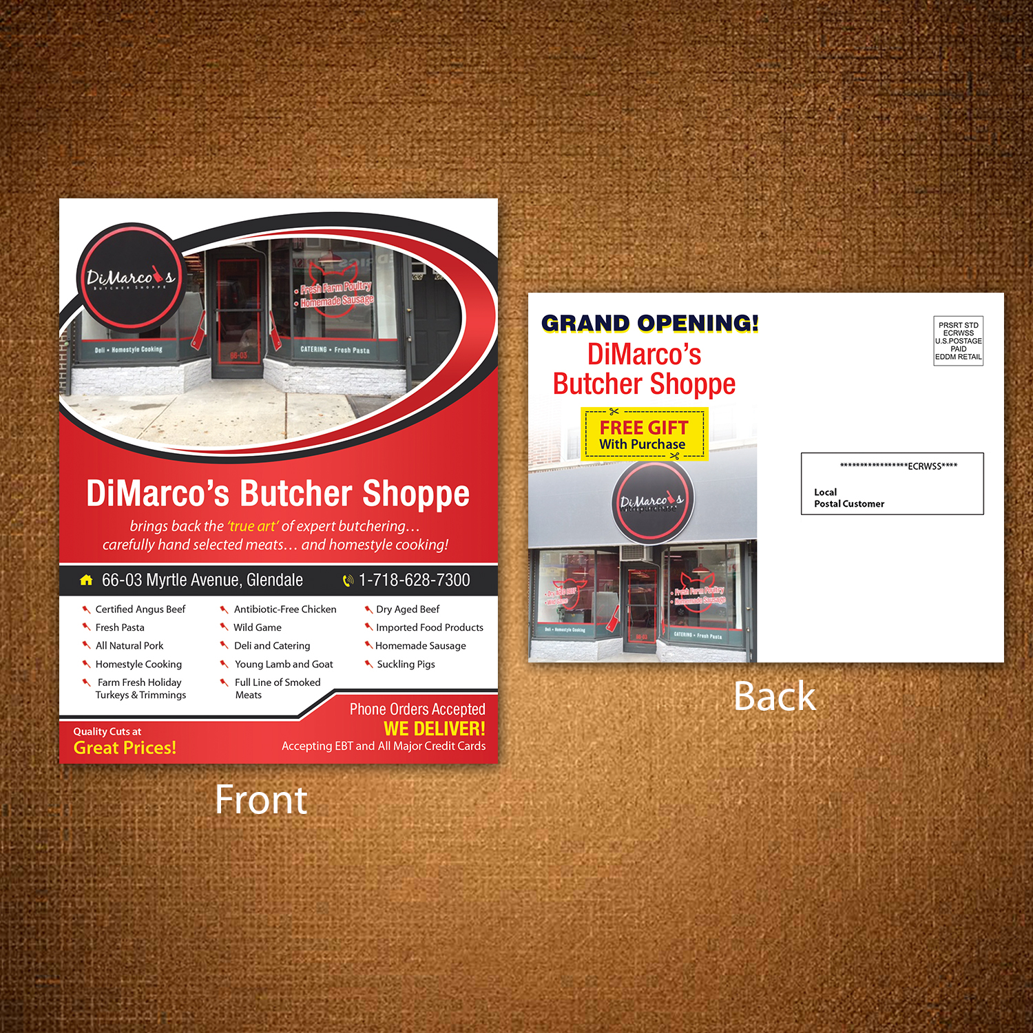 Postcard Design by aspiremedia for this project | Design #12260898