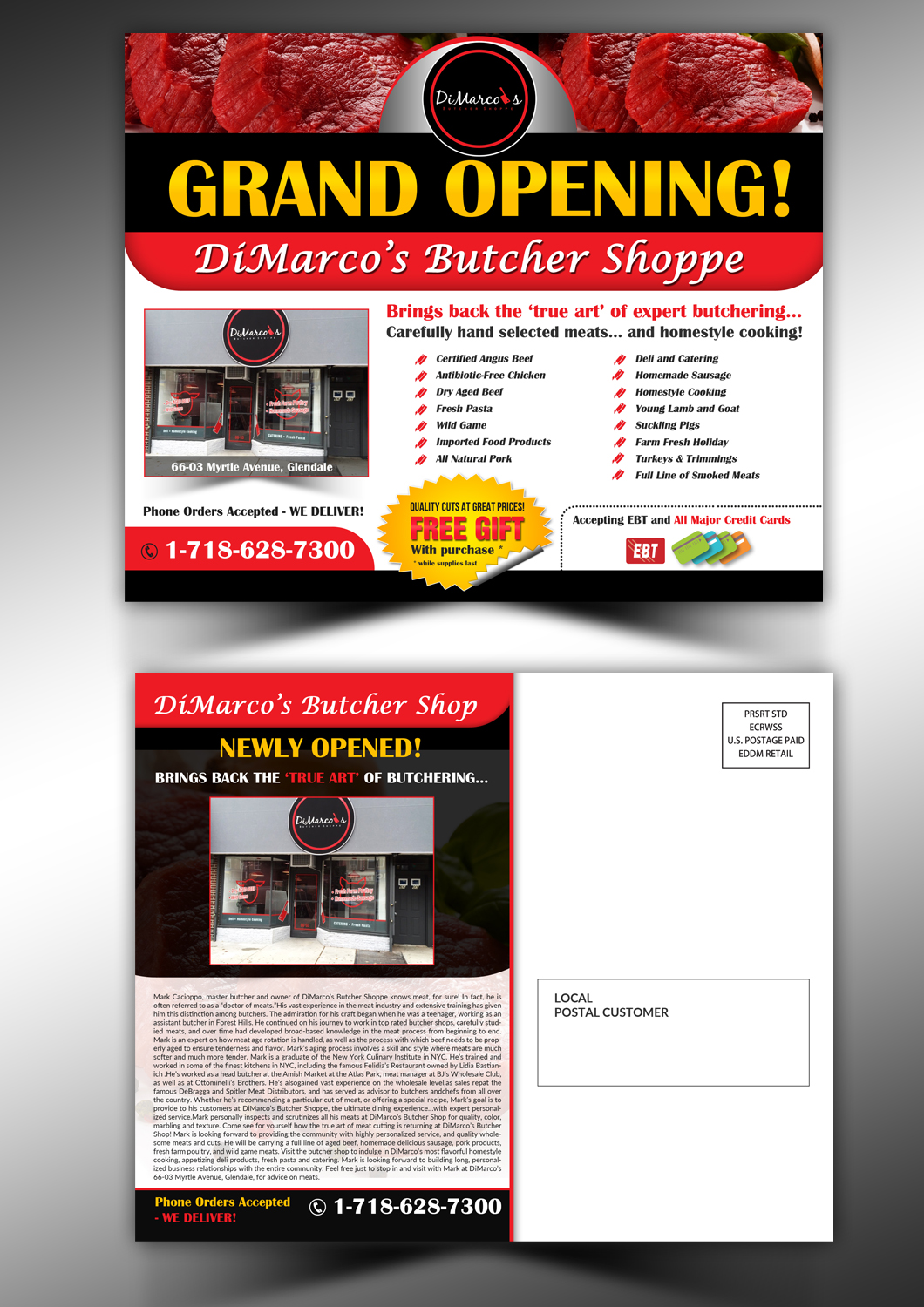 Postcard Design by innovative earth for this project | Design #12267886