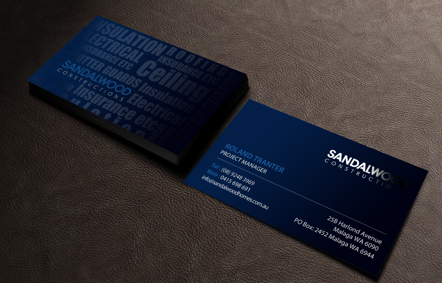 Business Card Design by chandrayaan.creative for this project | Design #12261631