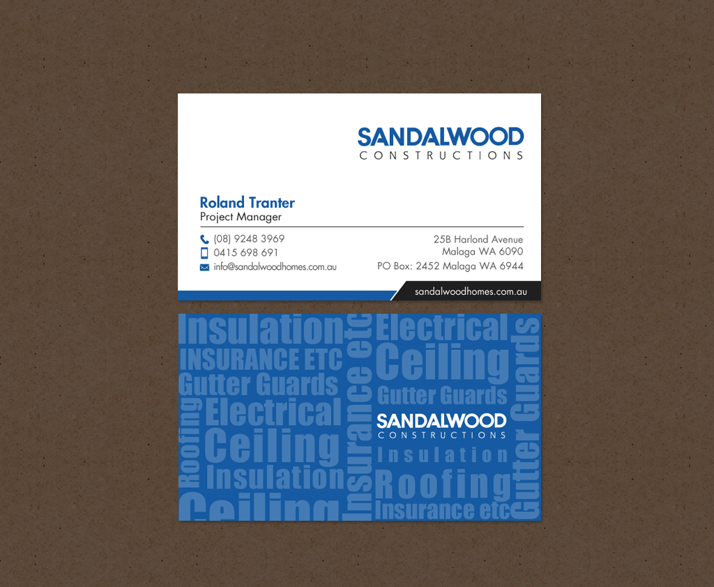 Business Card Design by chandrayaan.creative for this project | Design #12272935