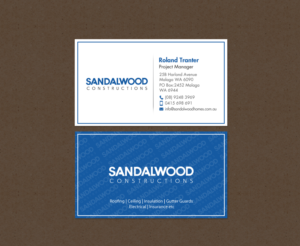 Business Card Design by chandrayaan.creative for this project | Design: #12272942