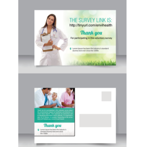 Postcard Design by creative.bugs for this project | Design: #12272460