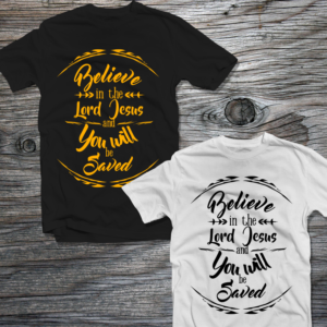 Bring this Bible verse to life on a t-shirt | T-shirt Design by besonaeral30