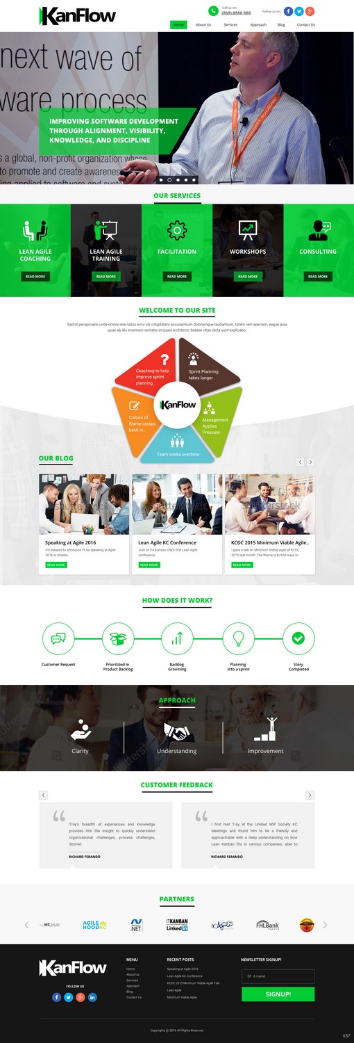 WordPress-Design von pb für Kanflow | Design #12260825