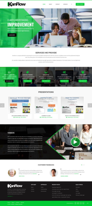Wordpress Design by pb for Kanflow | Design: #12260838