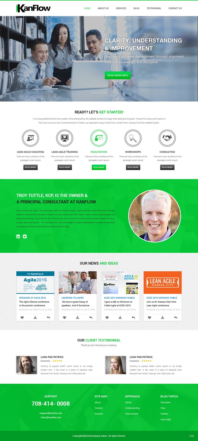 Wordpress Design by pb for Kanflow | Design #12260842