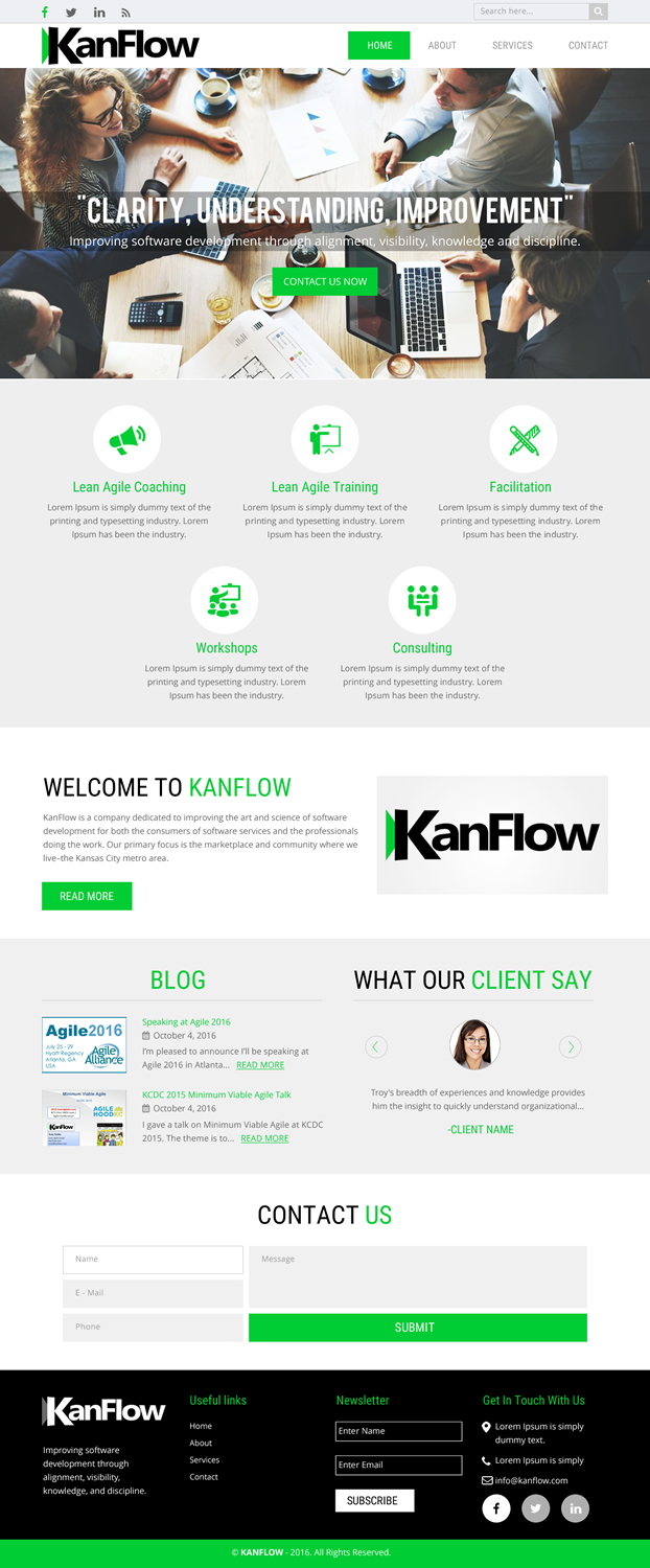 WordPress-Design von rightway für Kanflow | Design #12272039