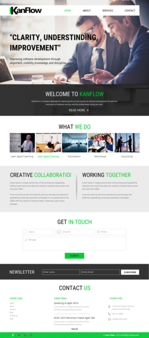 Wordpress Design by rightway for Kanflow | Design: #12272058