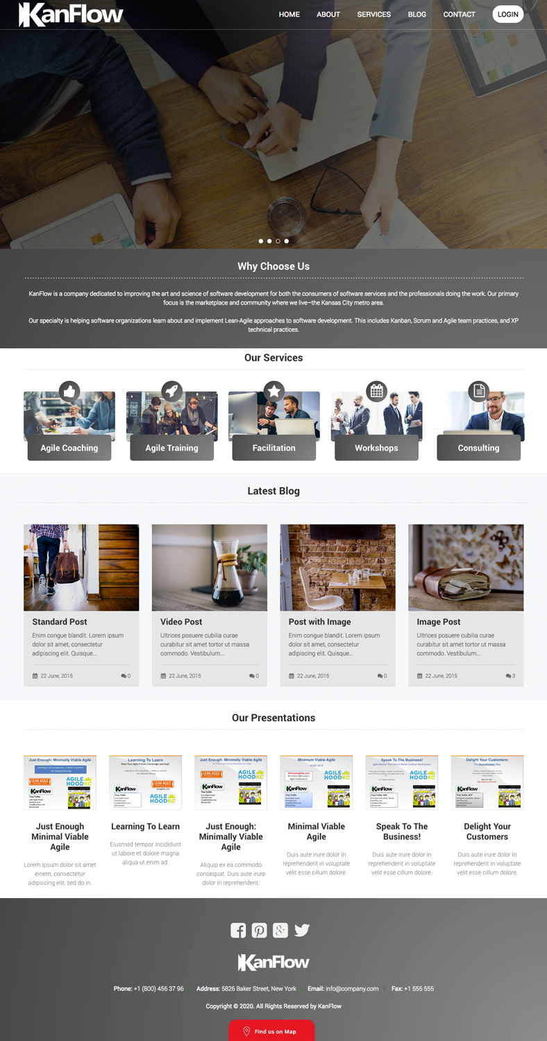Wordpress Design by cCopilot for Kanflow | Design #12274265