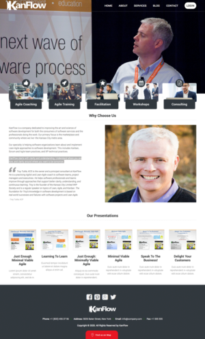 Wordpress Design by cCopilot for Kanflow | Design: #12274267