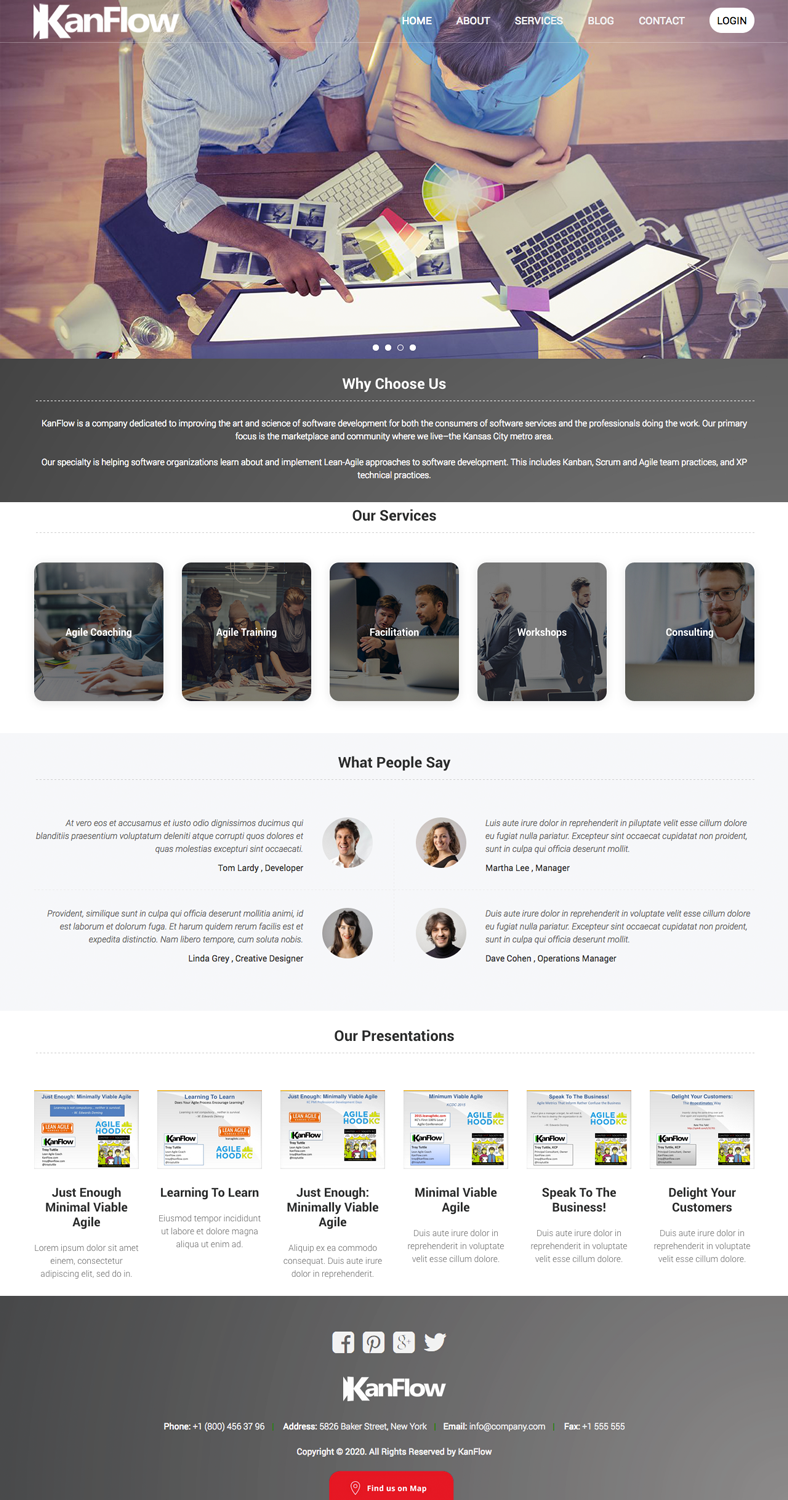 Wordpress Design by cCopilot for Kanflow | Design #12274268