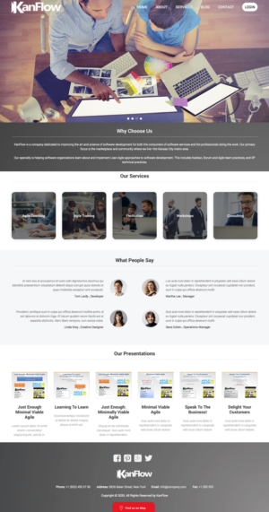 Wordpress Design by cCopilot for Kanflow | Design: #12274268