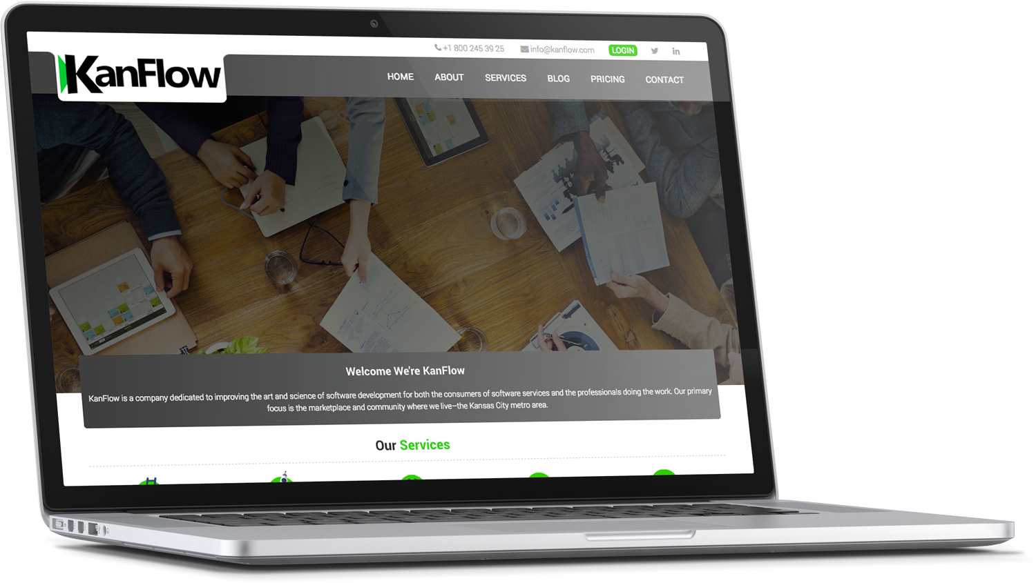 Design Wordpress par cCopilot pour Kanflow | Design #12274279