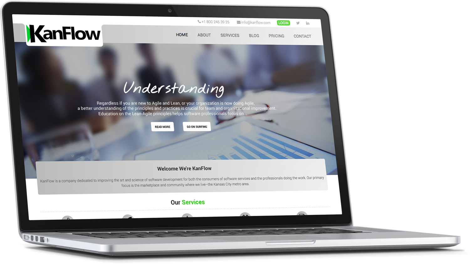 Design Wordpress par cCopilot pour Kanflow | Design #12274280